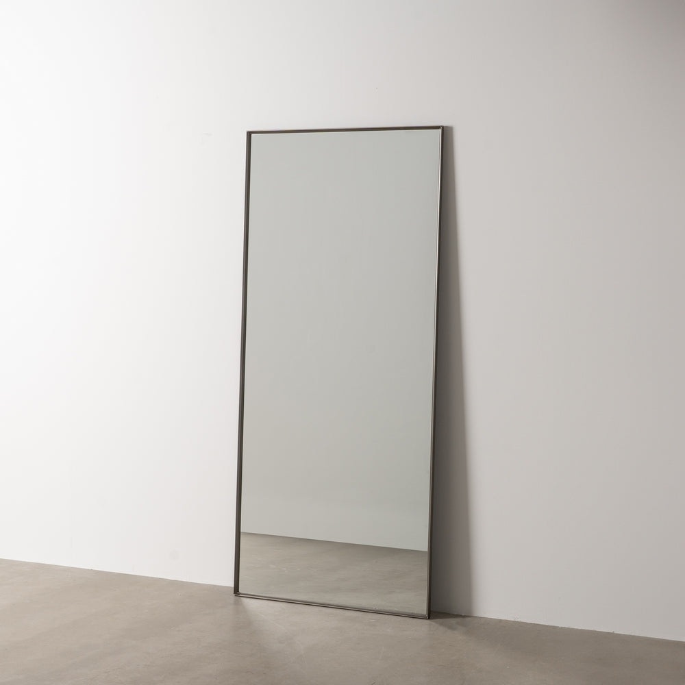 STEEL METAL-GLASS DECORATIVE MIRROR 80 X 2.50 X 180 CM