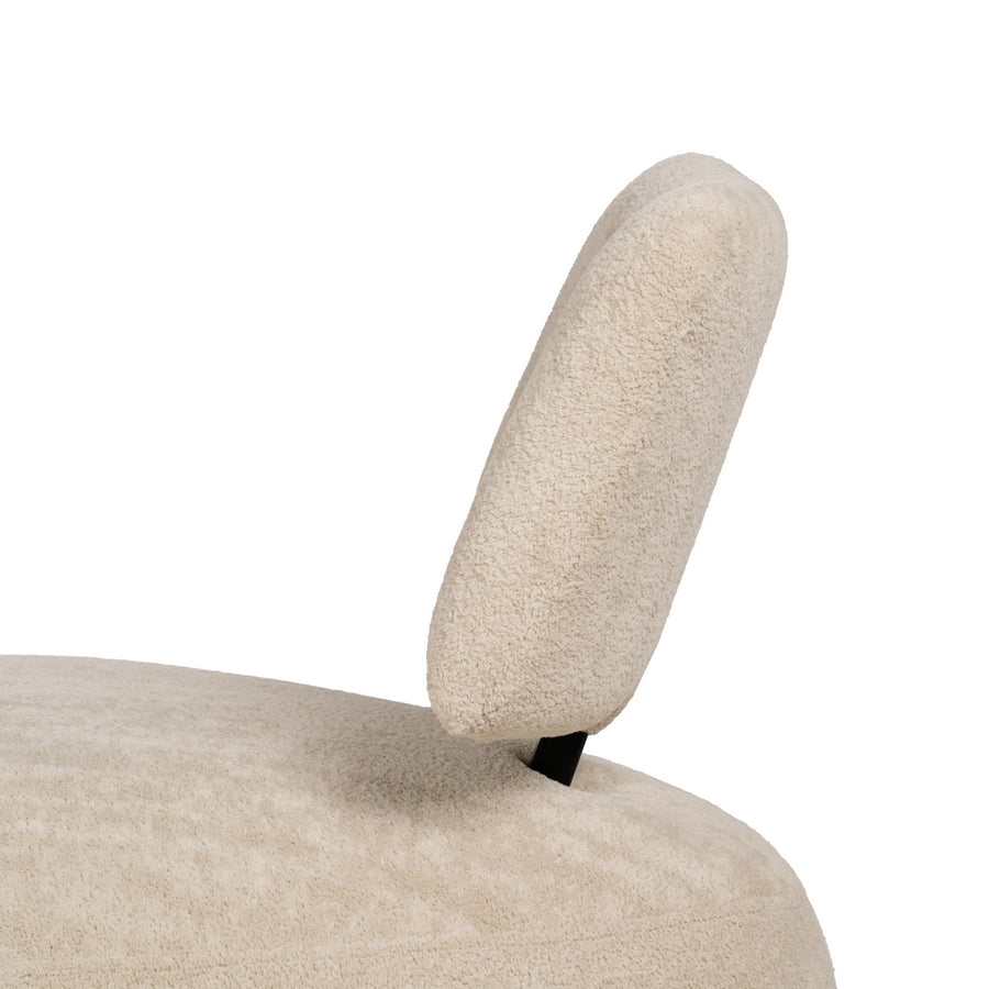SILLÓN BEIGE TEJIDO SALÓN 67 X 73 X 67 CM