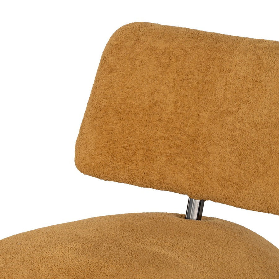 SILLÓN MOSTAZA TEJIDO SALÓN 67 X 73 X 67 CM