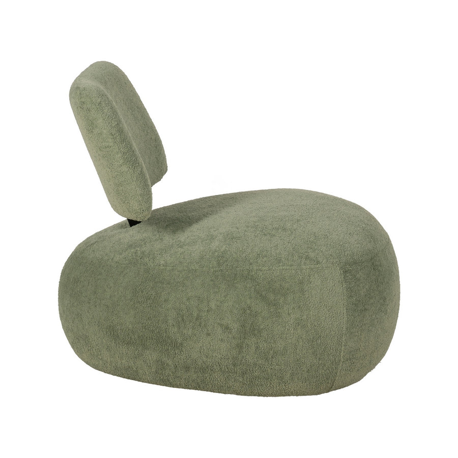 SILLÓN VERDE TEJIDO SALÓN 67 X 73 X 67 CM