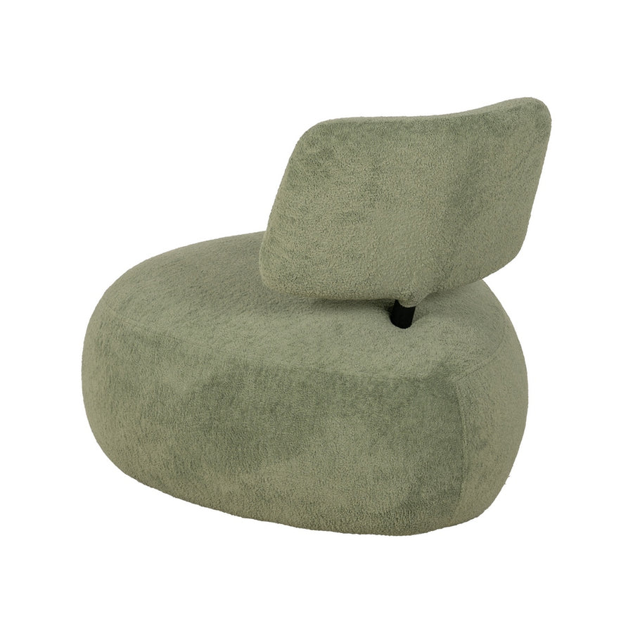 SILLÓN VERDE TEJIDO SALÓN 67 X 73 X 67 CM