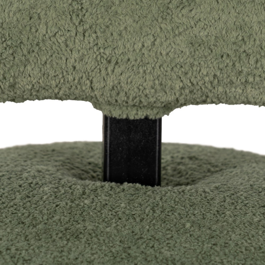 SILLÓN VERDE TEJIDO SALÓN 67 X 73 X 67 CM