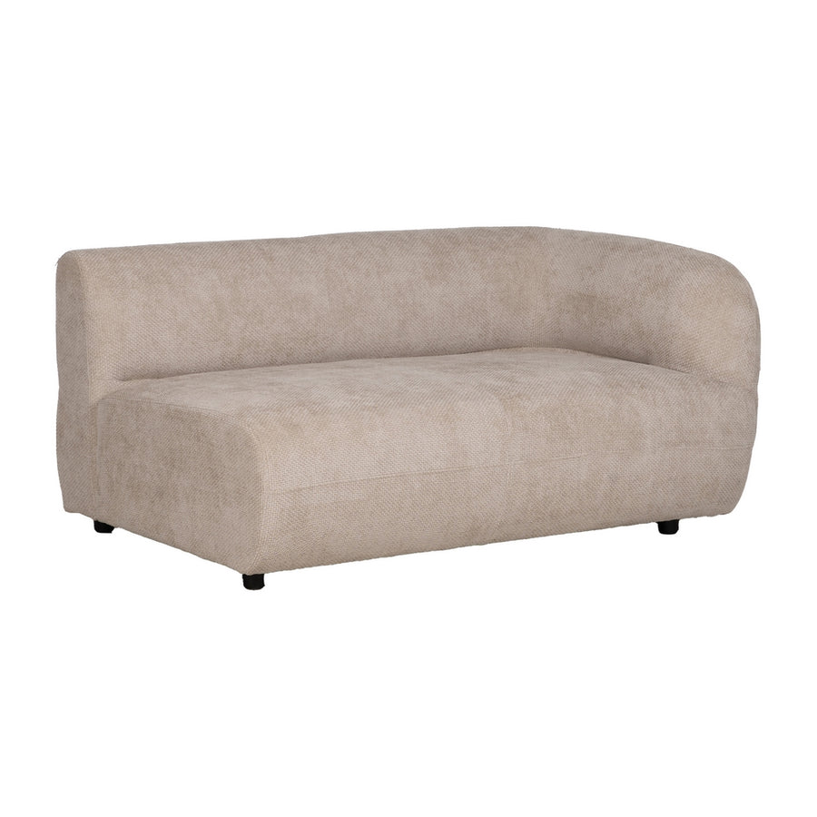 SOFÁ MÓDULO DERECHO BEIGE TEJIDO SALÓN 151 X 92 X 65 CM