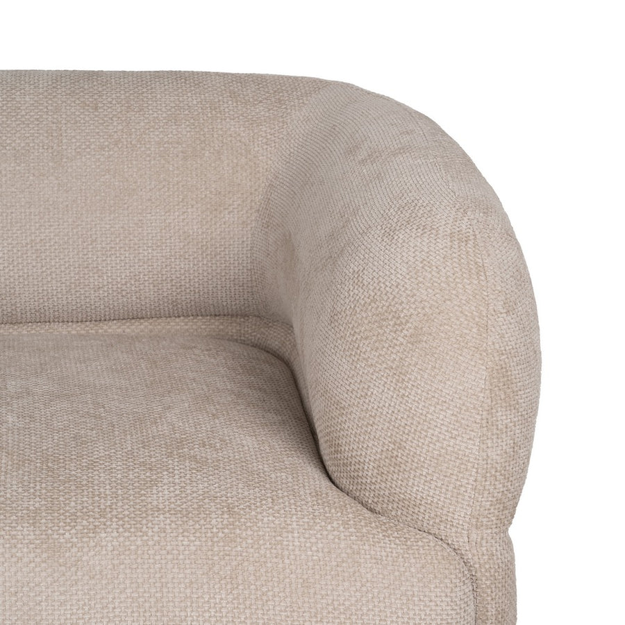 SOFÁ MÓDULO DERECHO BEIGE TEJIDO SALÓN 151 X 92 X 65 CM