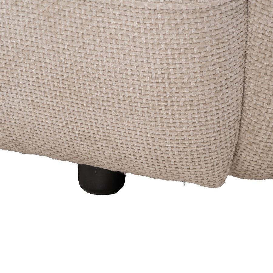 SOFÁ MÓDULO DERECHO BEIGE TEJIDO SALÓN 151 X 92 X 65 CM