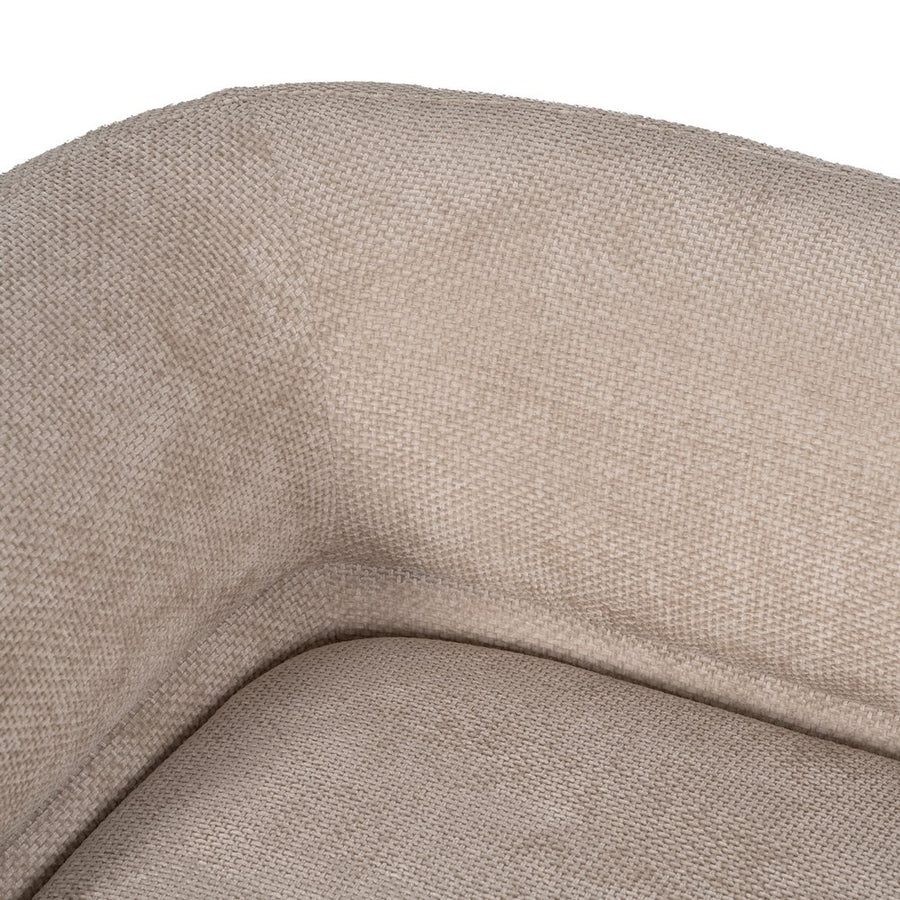 SOFÁ MÓDULO IZQUIERDO BEIGE TEJIDO SALÓN 199 X 92 X 65 CM