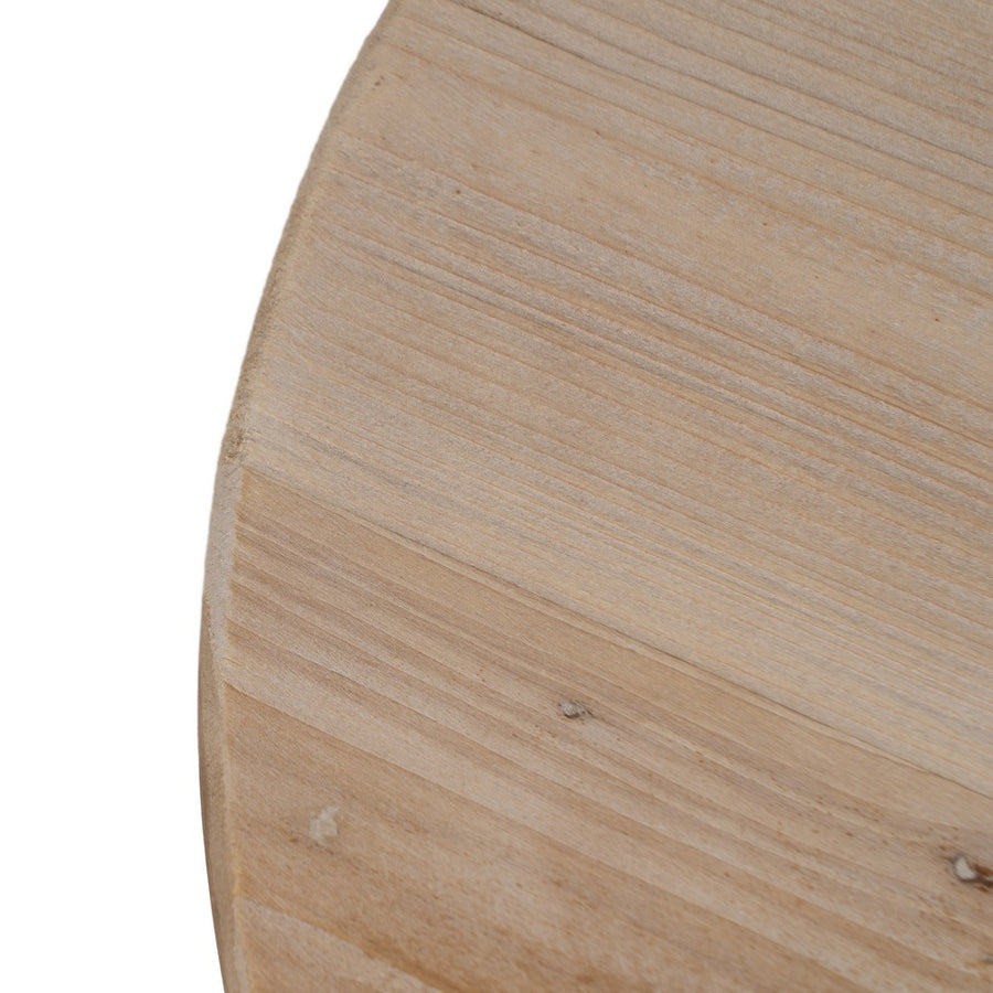 MESA CENTRO NATURAL-BLANCO 60 X 60 X 45 CM