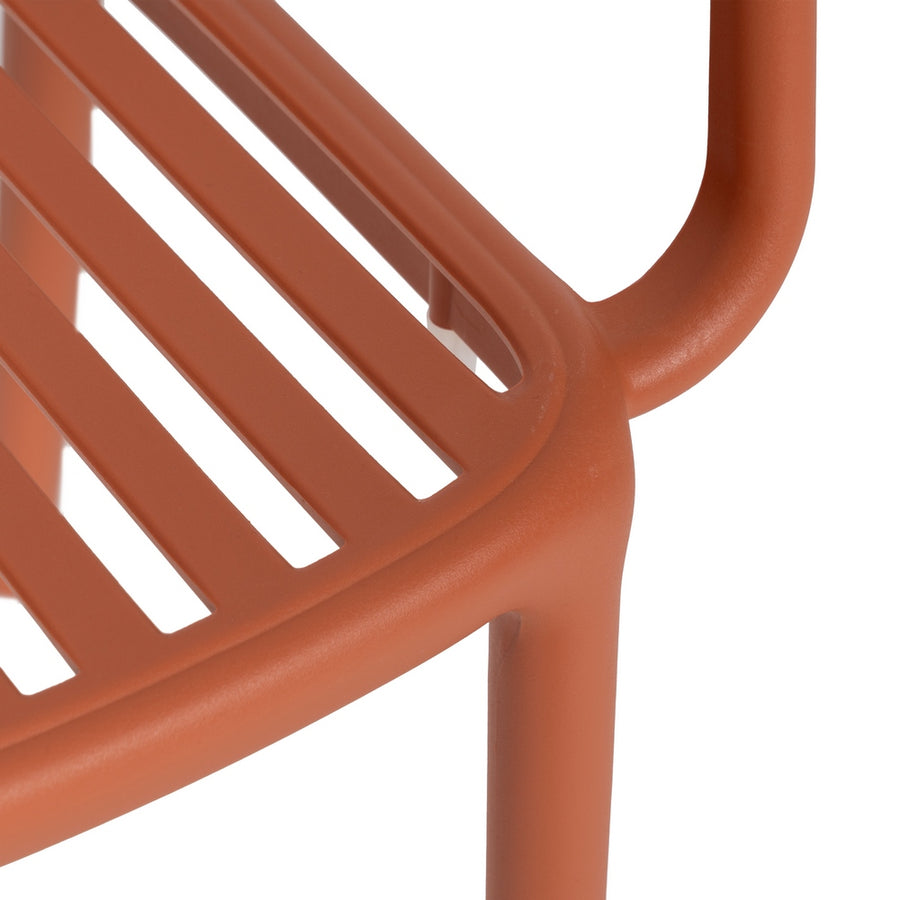 STACKABLE POLYPROPYLENE CONTRACT CHAIR 57 X 57 X 78 CM