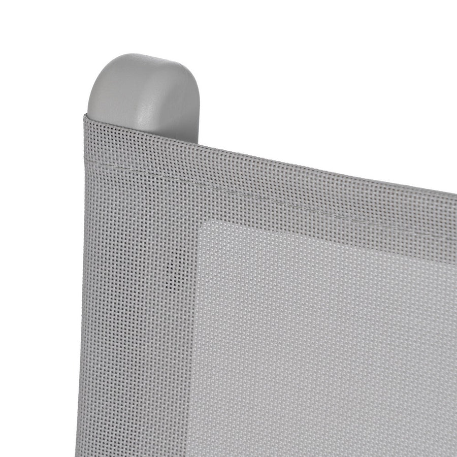 GREY FOLDING CHAIR POLYPROPYLENE 45 X 55 X 83 CM