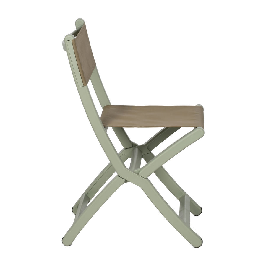 GREEN FOLDING CHAIR POLYPROPYLENE 45 X 55 X 83 CM