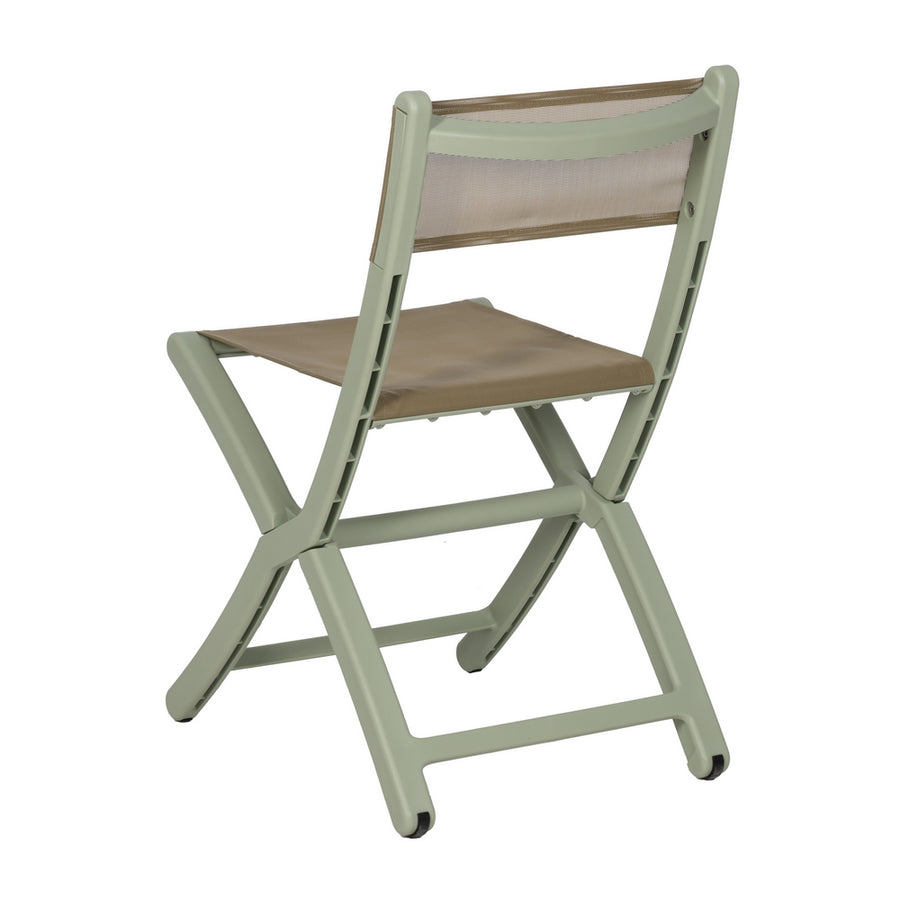GREEN FOLDING CHAIR POLYPROPYLENE 45 X 55 X 83 CM