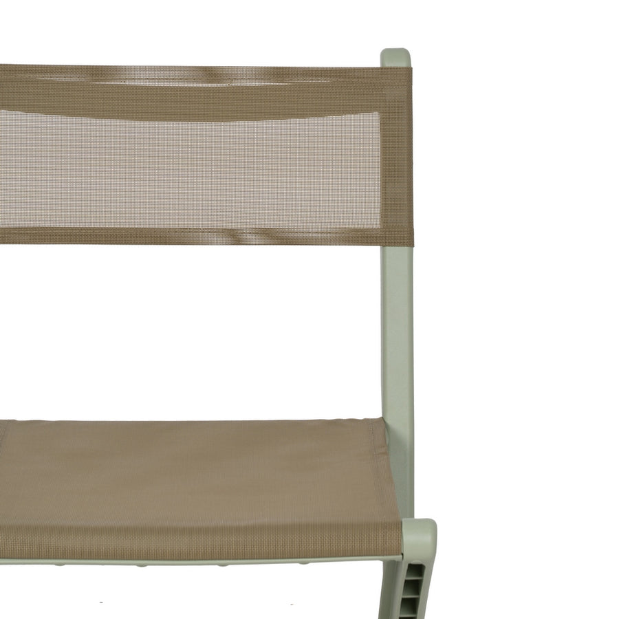 GREEN FOLDING CHAIR POLYPROPYLENE 45 X 55 X 83 CM