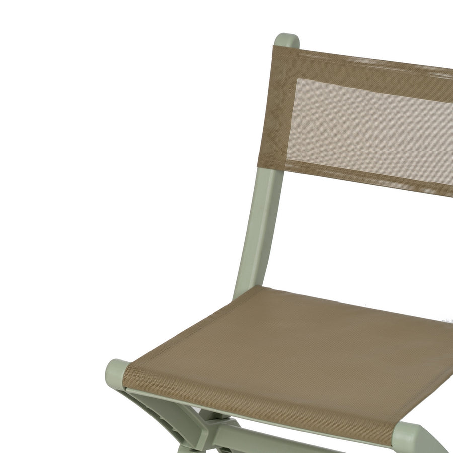 GREEN FOLDING CHAIR POLYPROPYLENE 45 X 55 X 83 CM