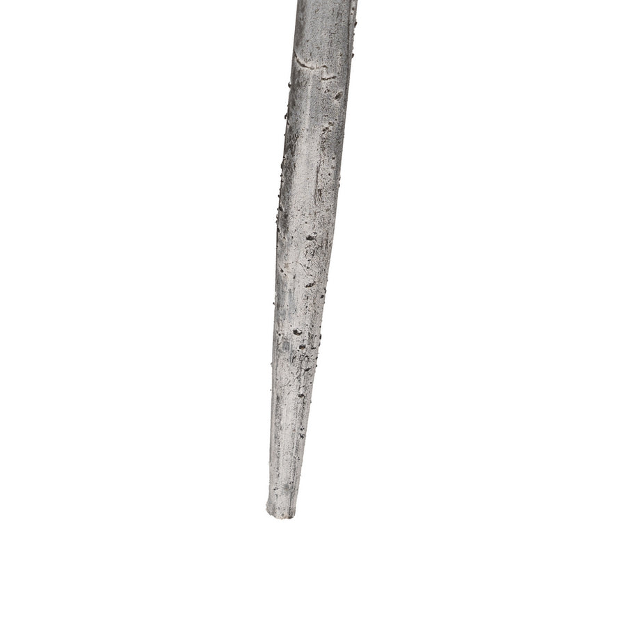 MESITA GRIS METAL 55 X 55 X 61 CM