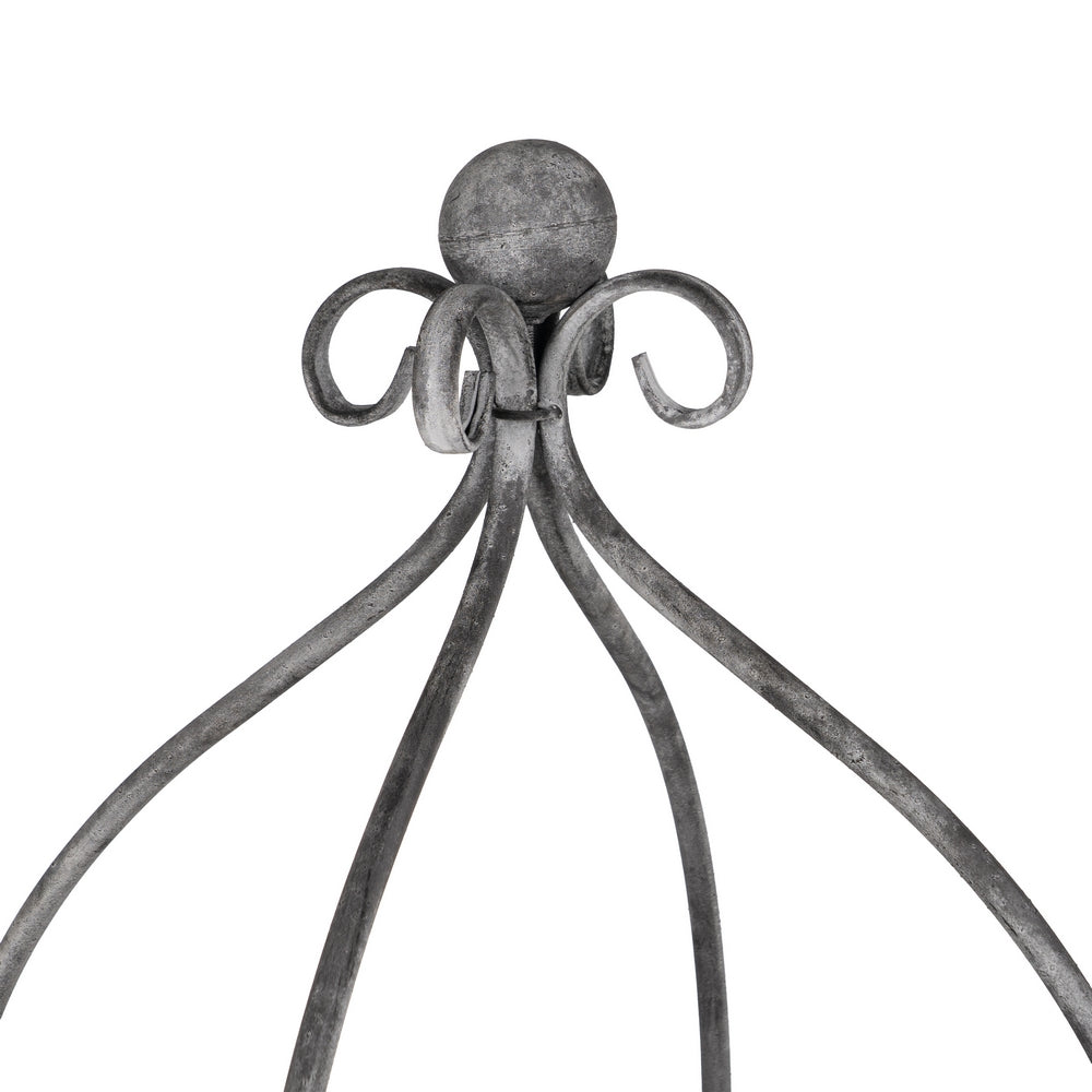 ESTANTERÍA GRIS METAL DECORACIÓN 45 X 45 X 144 CM