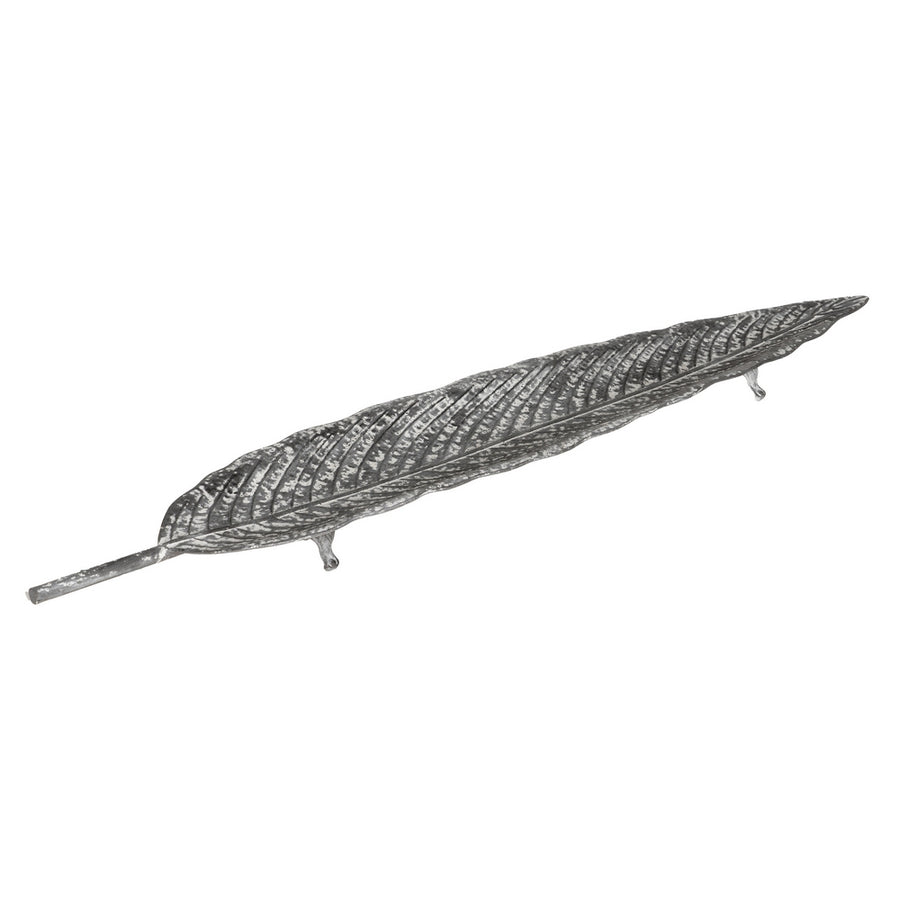 S/3 BANDEJAS GRIS METAL DECORACIÓN 117 X 23 X 5,50 CM