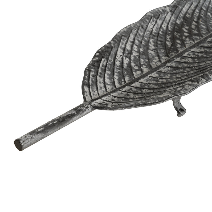 S/3 BANDEJAS GRIS METAL DECORACIÓN 117 X 23 X 5,50 CM