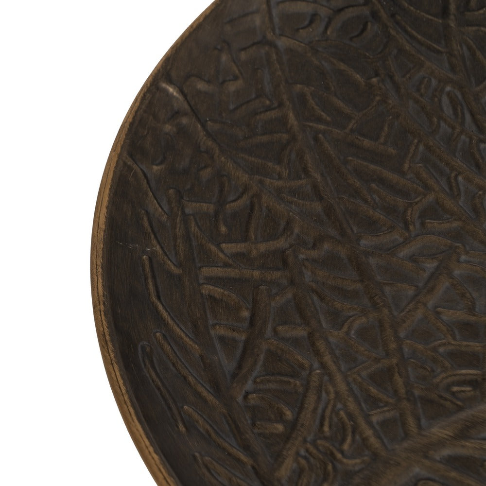 MESITA ORO VIEJO METAL 50 X 50 X 71 CM