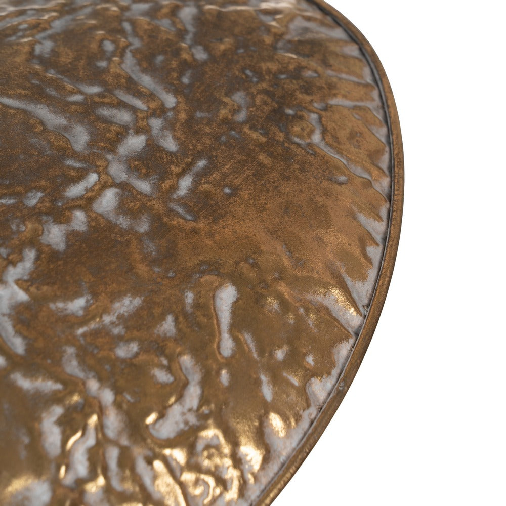 LÁMPARA TECHO ORO METAL 51 X 43 X 16 CM