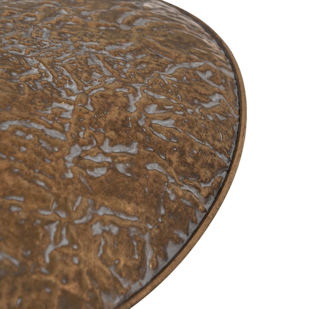 GOLD METAL CEILING LAMP 66 X 53 X 20 CM