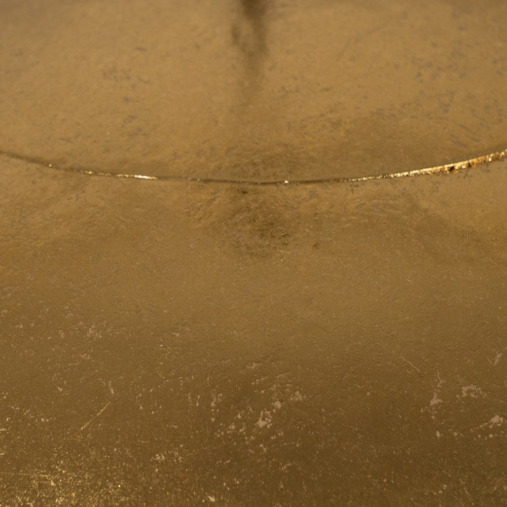 GOLD METAL CEILING LAMP 38 X 38 X 30 CM