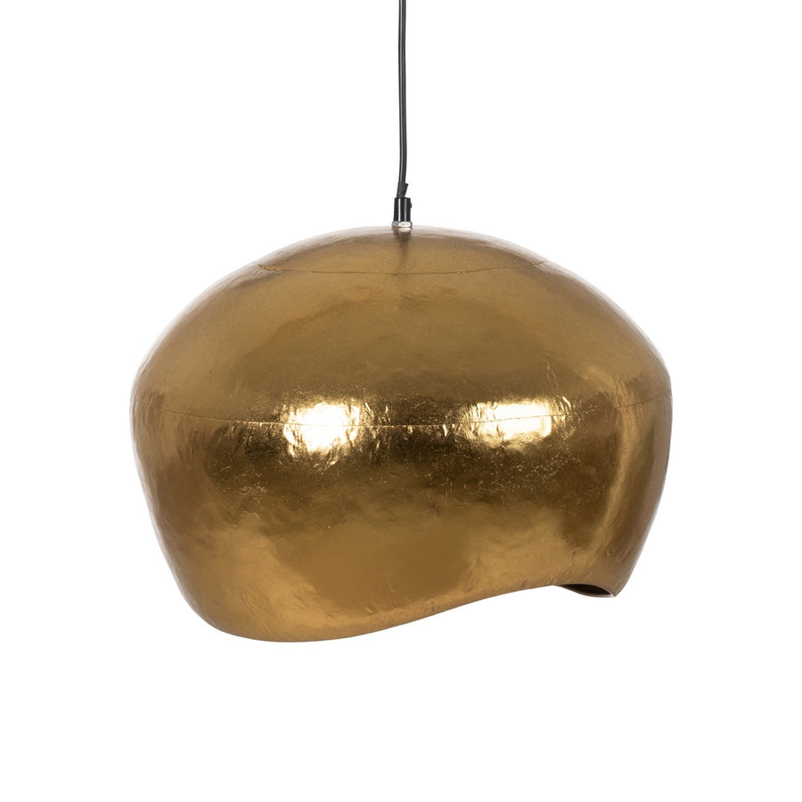 GOLD METAL CEILING LAMP 38 X 38 X 30 CM