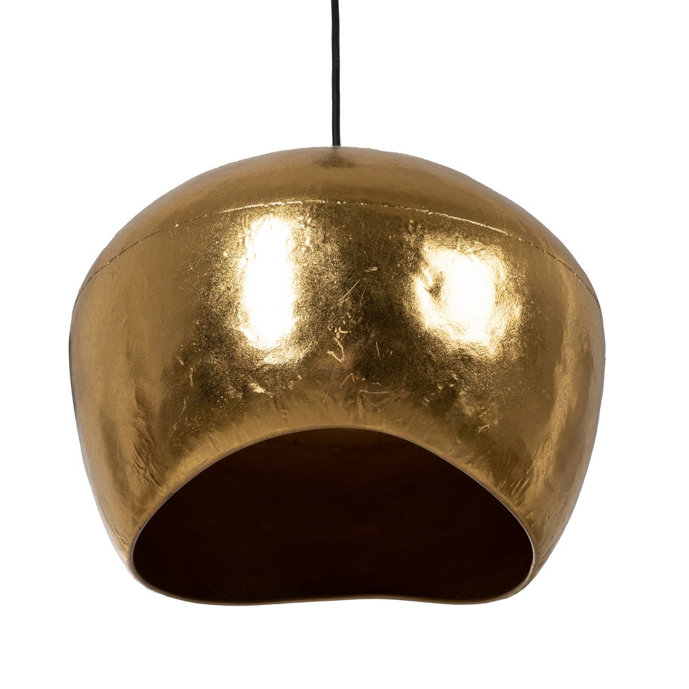 GOLD METAL CEILING LAMP 31.50 X 31.50 X 26 CM