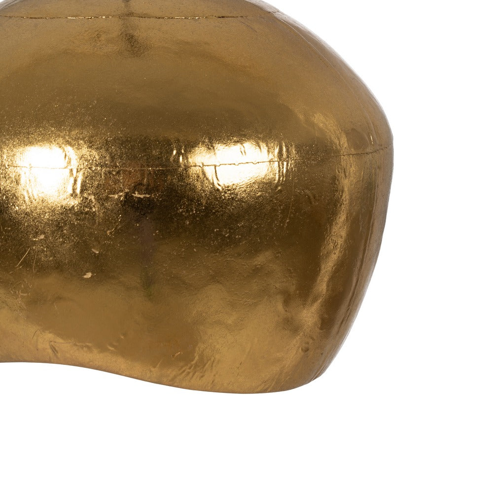 GOLD METAL CEILING LAMP 31.50 X 31.50 X 26 CM