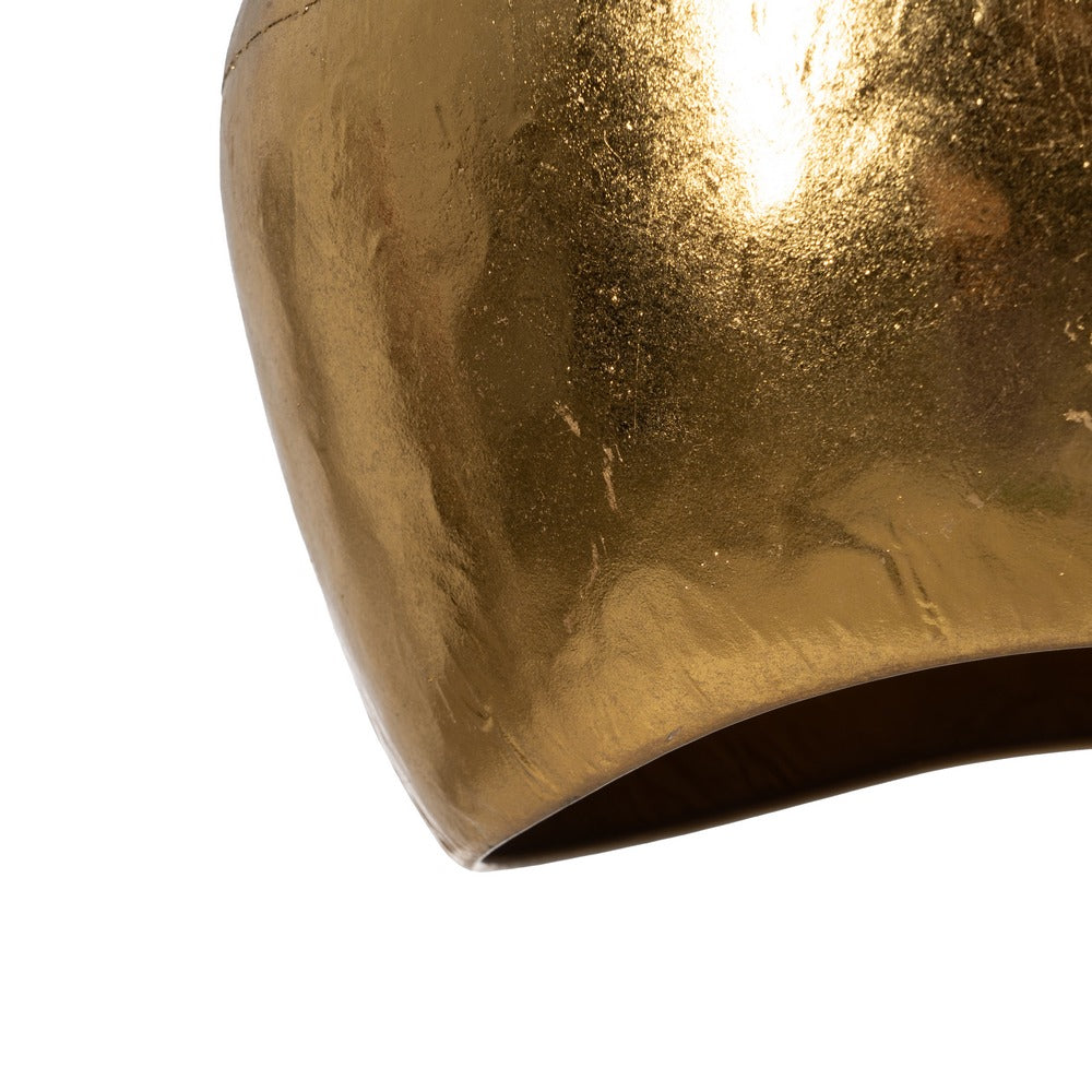GOLD METAL CEILING LAMP 31.50 X 31.50 X 26 CM