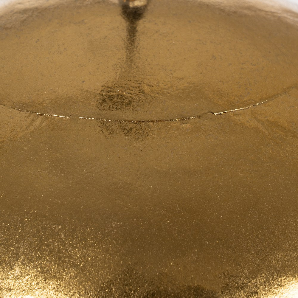 GOLD METAL CEILING LAMP 31.50 X 31.50 X 26 CM