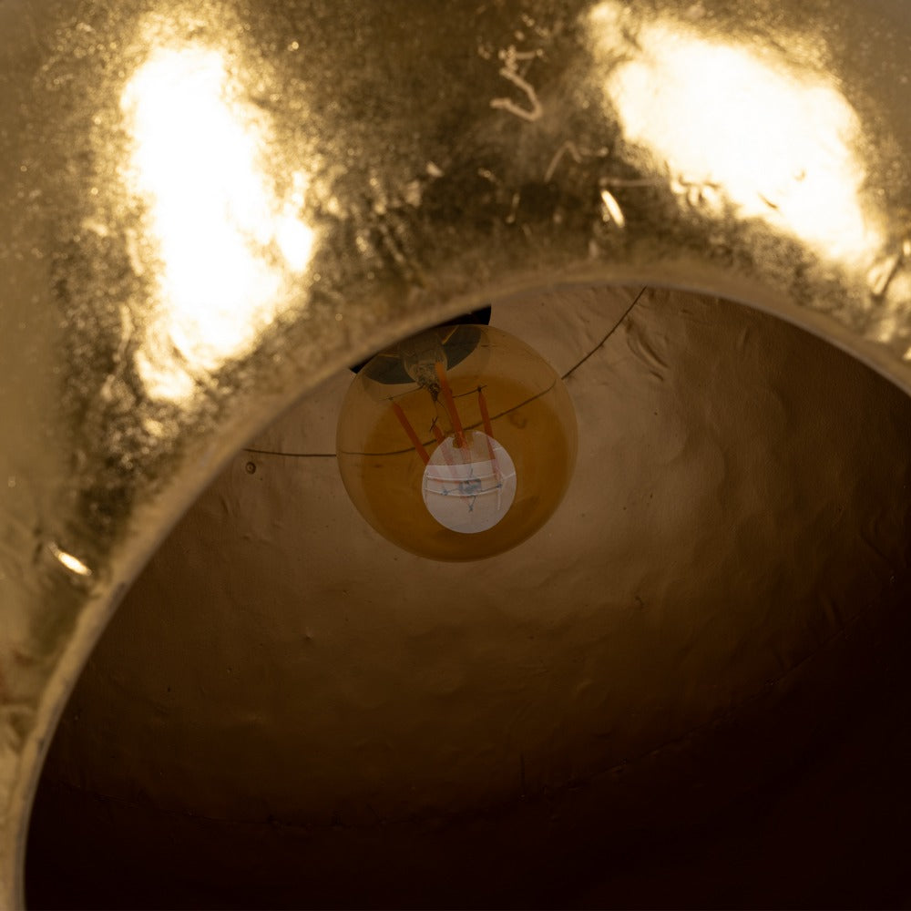 GOLD METAL CEILING LAMP 31.50 X 31.50 X 26 CM
