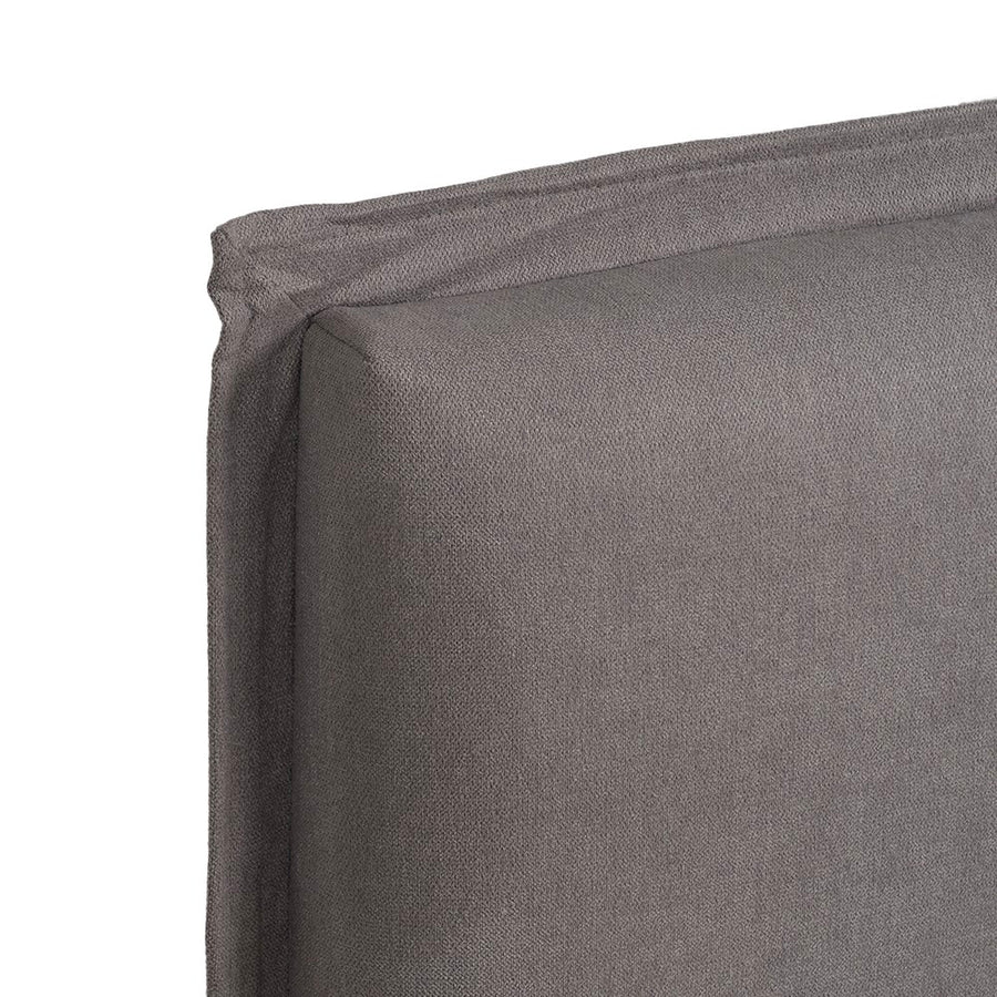CABECERO TAUPE TEJIDO DORMITORIO 160 X 8 X 100 CM