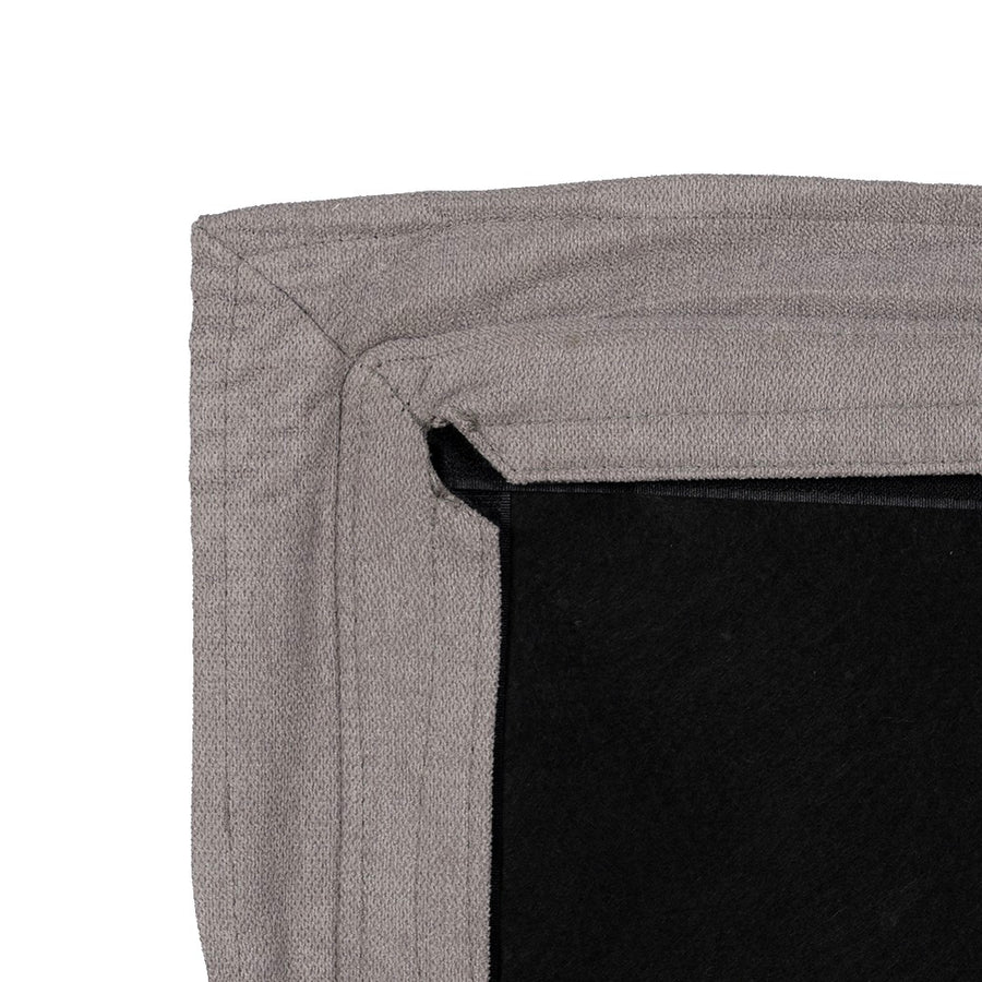 CABECERO TAUPE TEJIDO DORMITORIO 160 X 8 X 100 CM