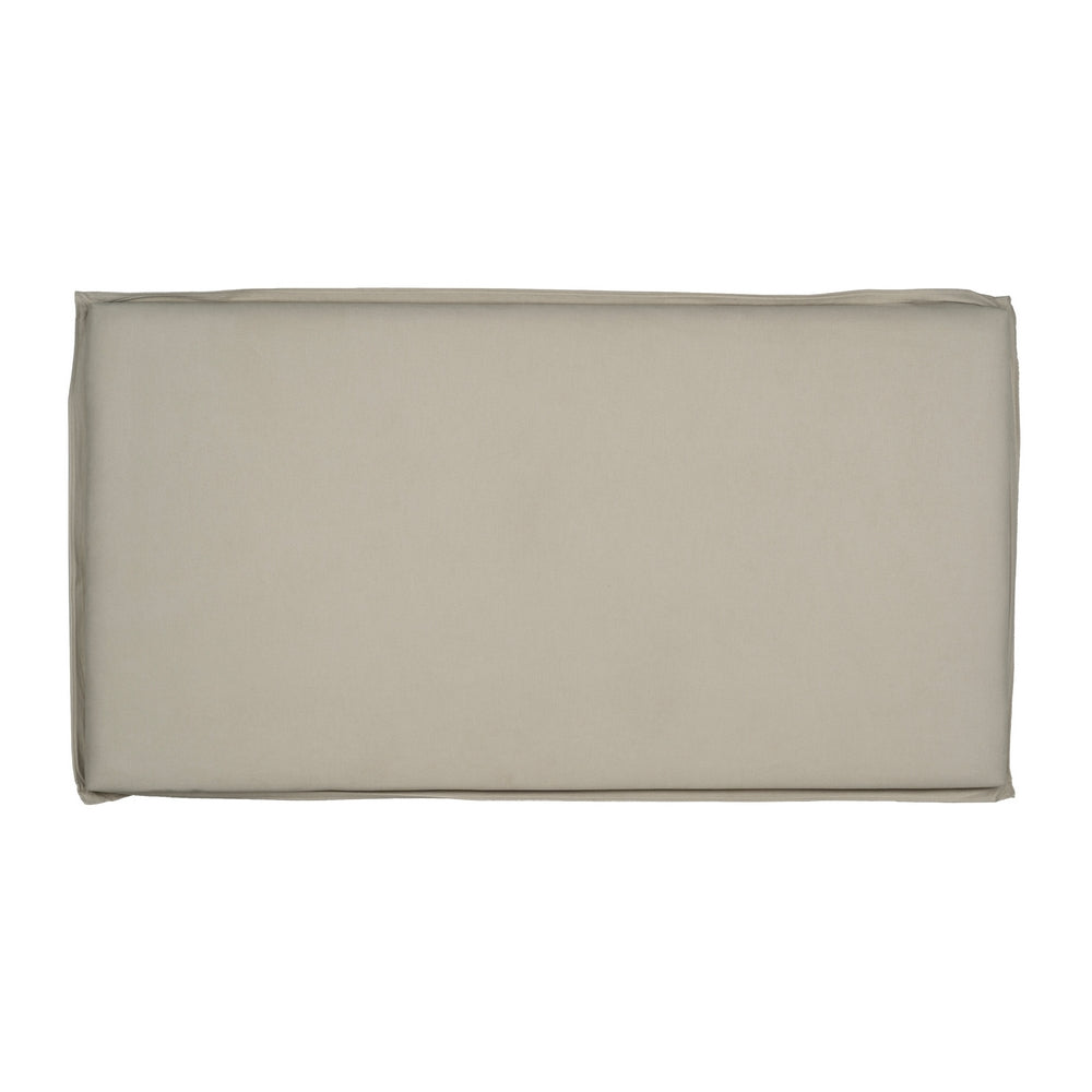 CABECERO BEIGE TEJIDO DORMITORIO 190 X 8 X 100 CM