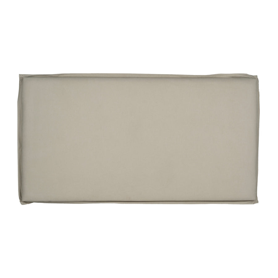 CABECERO BEIGE TEJIDO DORMITORIO 190 X 8 X 100 CM