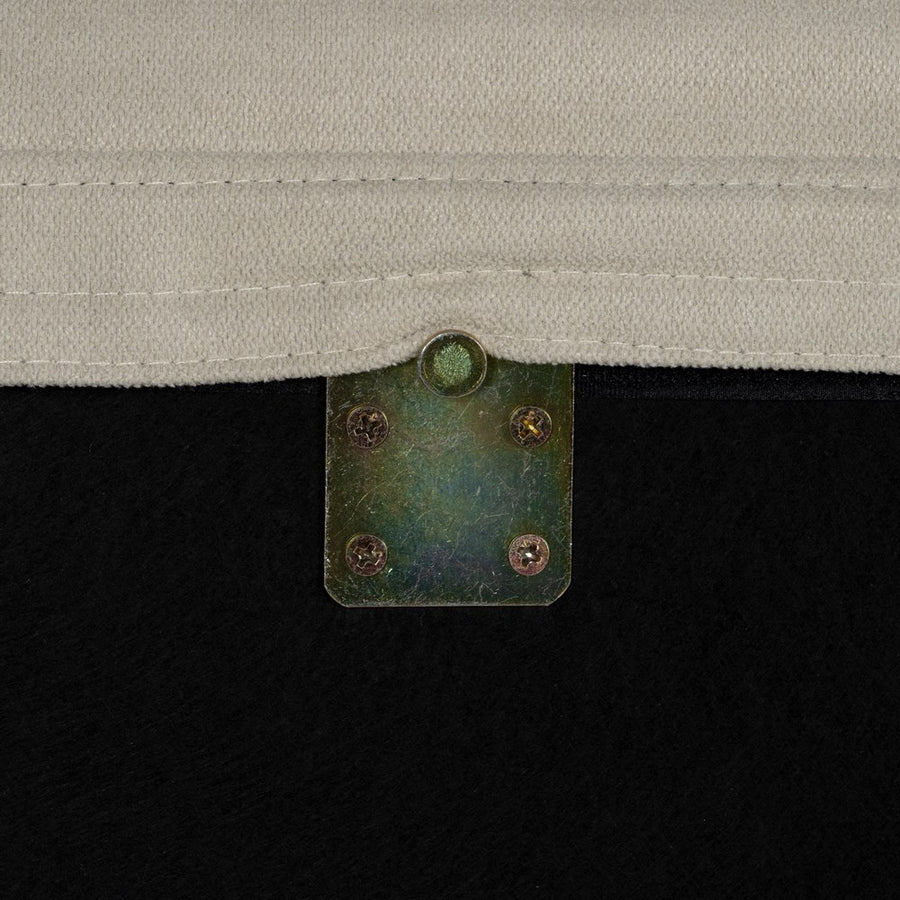 CABECERO BEIGE TEJIDO DORMITORIO 190 X 8 X 100 CM