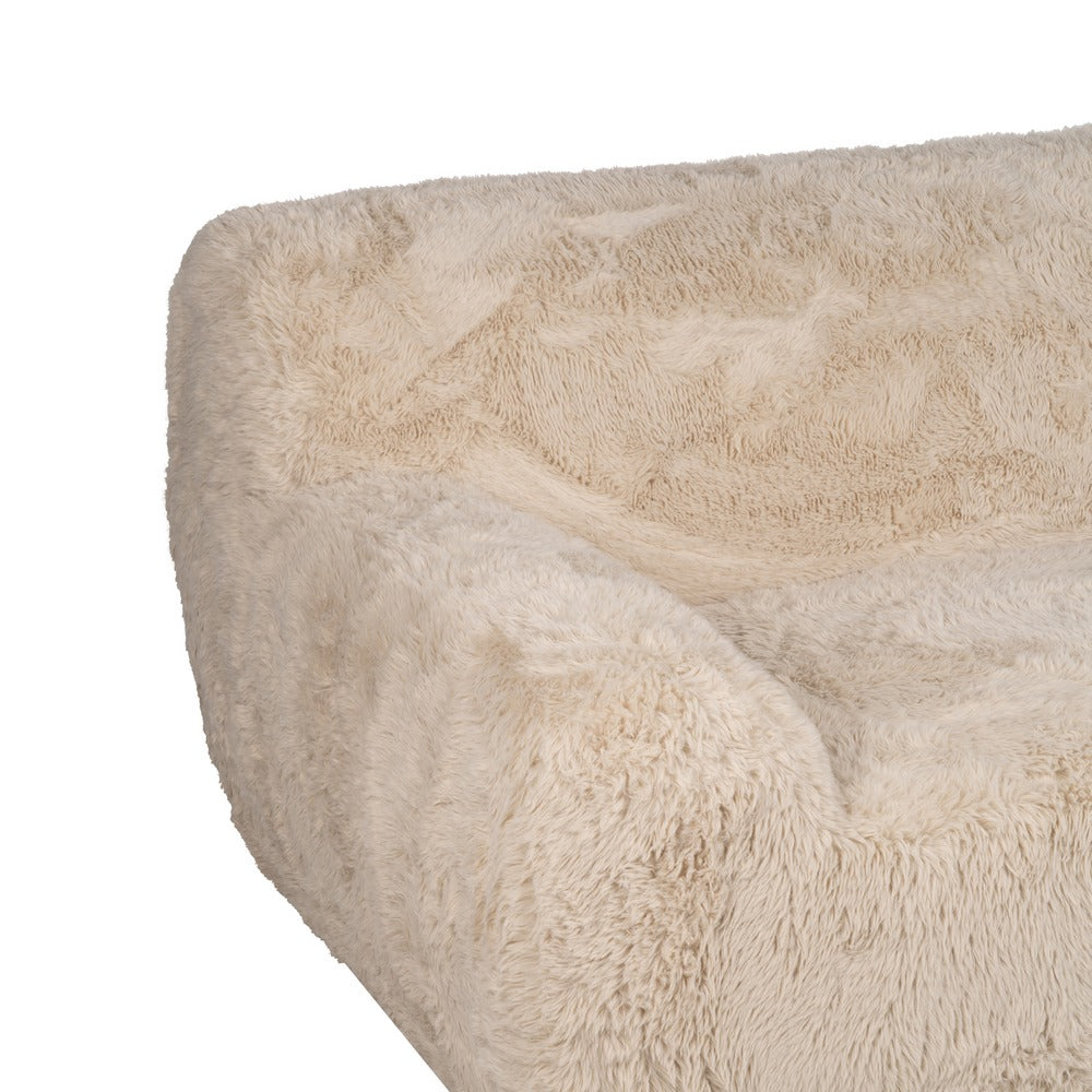 SOF� 3 PLAZAS BEIGE TEJIDO 240 X 107 X 79,50 CM