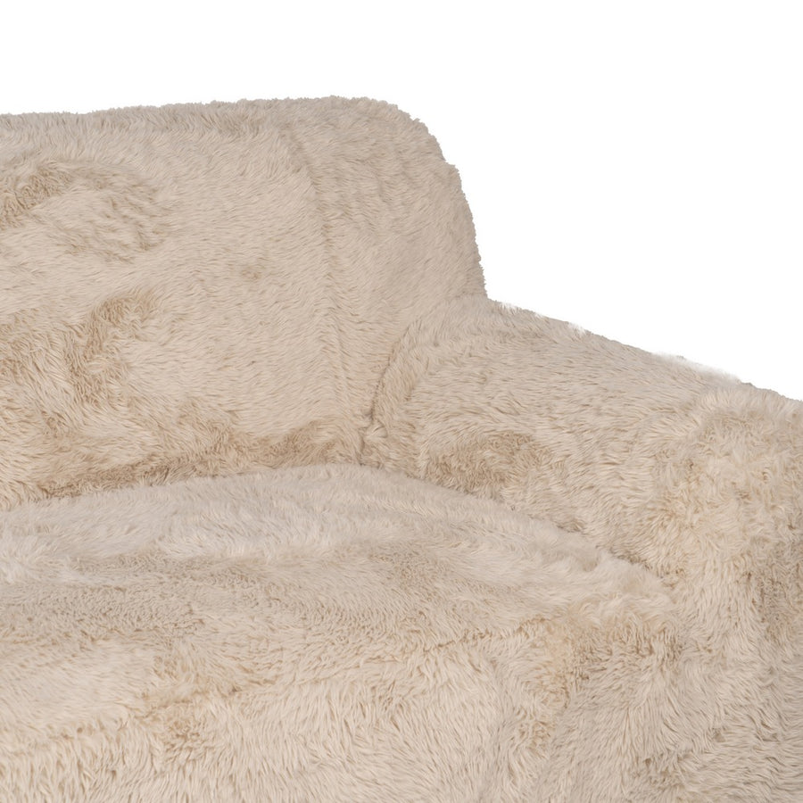 SOFÁ 3 PLAZAS BEIGE TEJIDO 240 X 107 X 79,50 CM