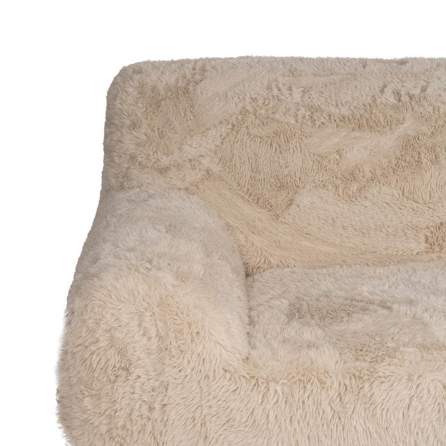 SOFÁ 2 PLAZAS BEIGE TEJIDO 185 X 107 X 79,50 CM