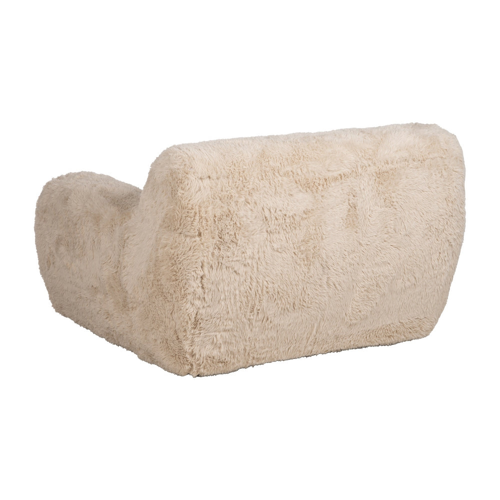SILL�N BEIGE TEJIDO 124 X 107 X 79,50 CM