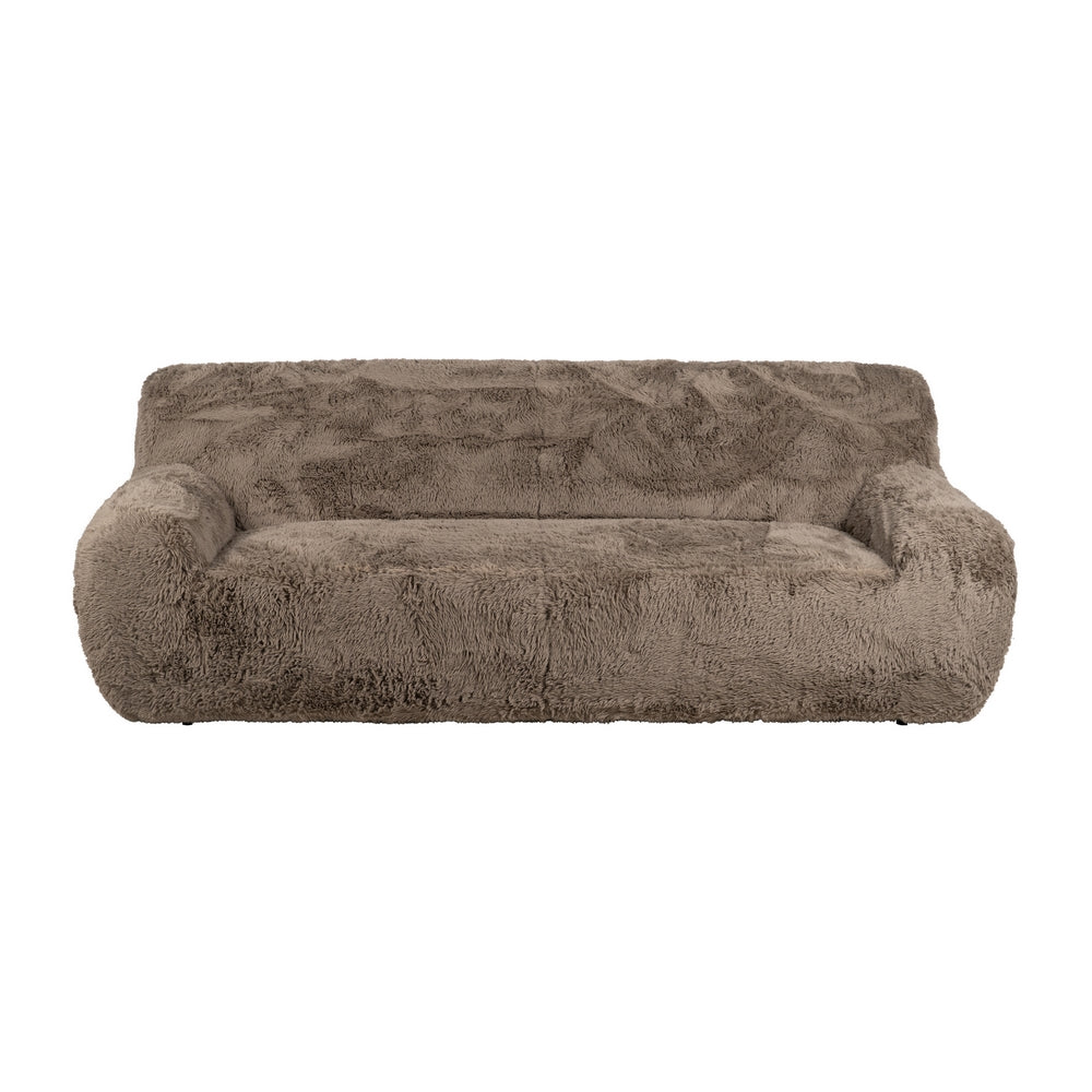 SOF� 3 PLAZAS TAUPE TEJIDO 240 X 107 X 79,50 CM