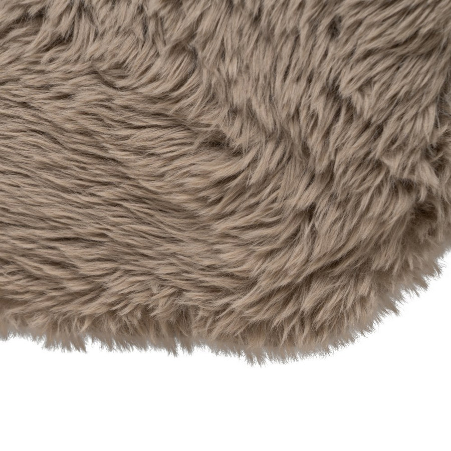 SOFÁ 3 PLAZAS TAUPE TEJIDO 240 X 107 X 79,50 CM