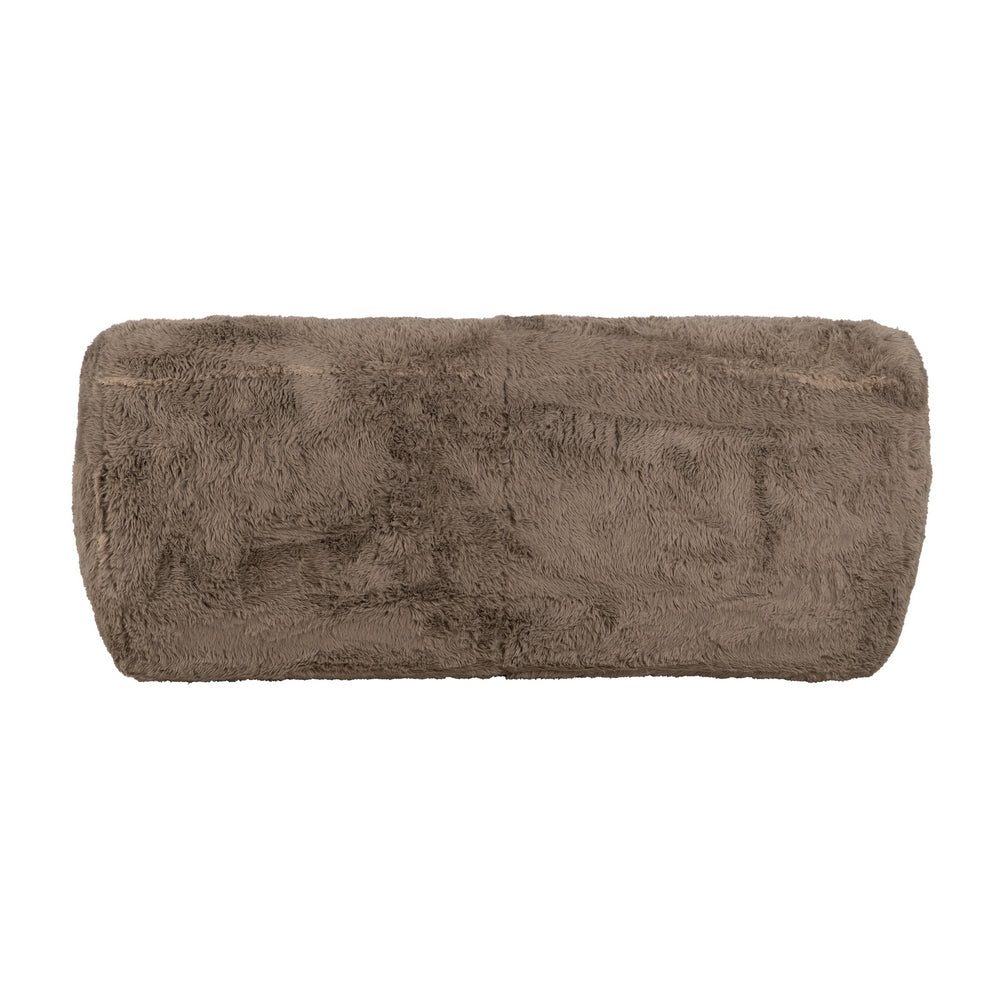 SOFÁ 2 PLAZAS TAUPE TEJIDO 185 X 107 X 79,50 CM