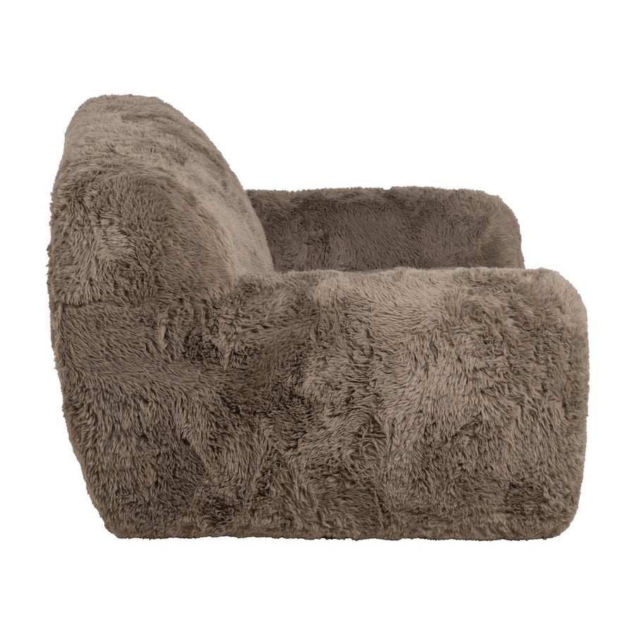 SILLÓN TAUPE TEJIDO 124 X 107 X 79,50 CM