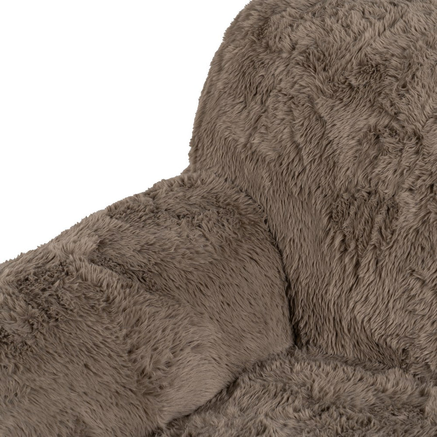 SILLÓN TAUPE TEJIDO 124 X 107 X 79,50 CM