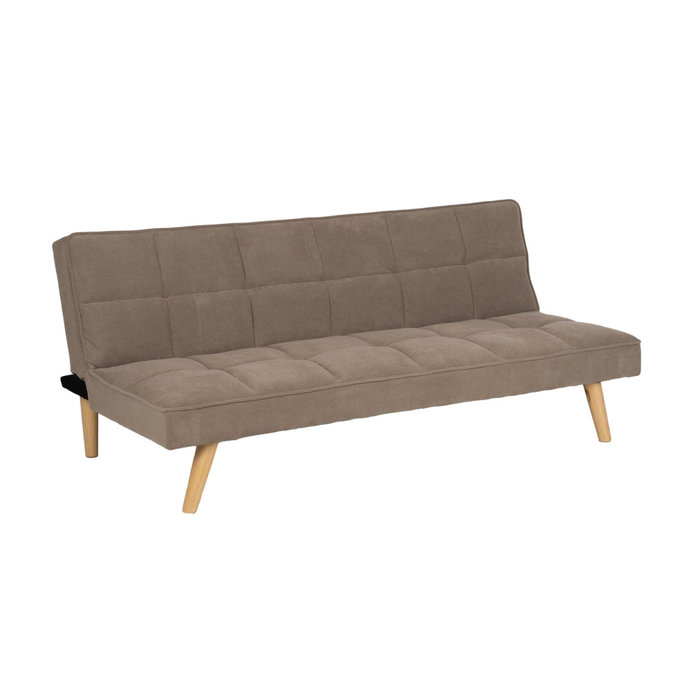 SOF�-CAMA BEIGE MADERA DECORACI�N 175 X 84 X 73 CM