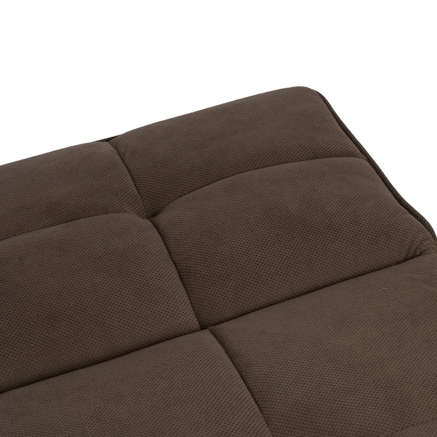 SOFÁ-CAMA TAUPE MADERA DECORACIÓN 175 X 84 X 73 CM