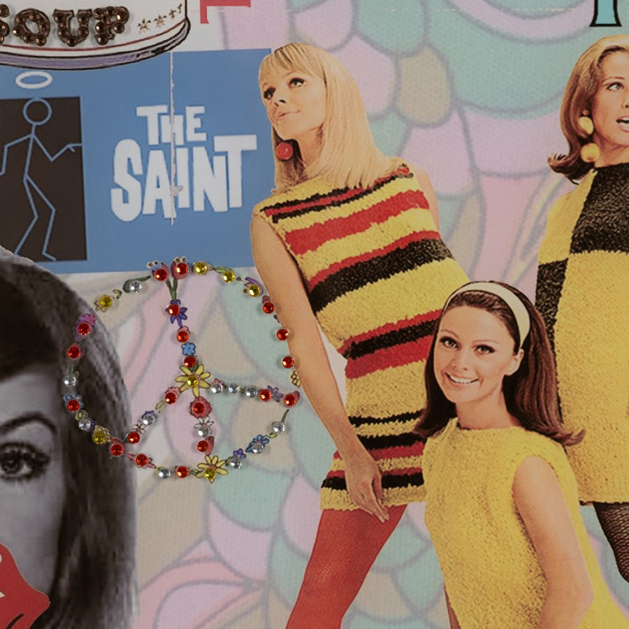 POP ART GLASS PRINT PICTURE 60 X 80 CM