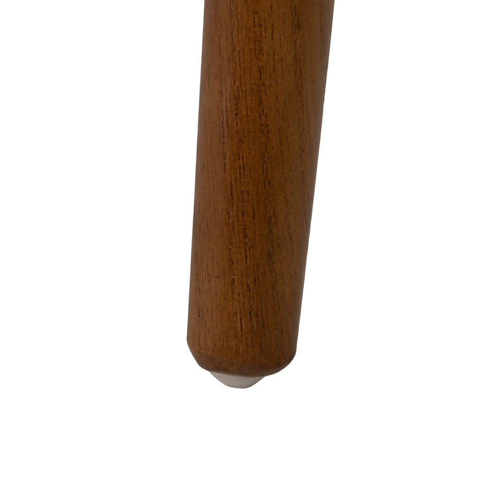 SILLA CREMA-MARRÓN MADERA DE OLMO 47 X 46 X 71 CM
