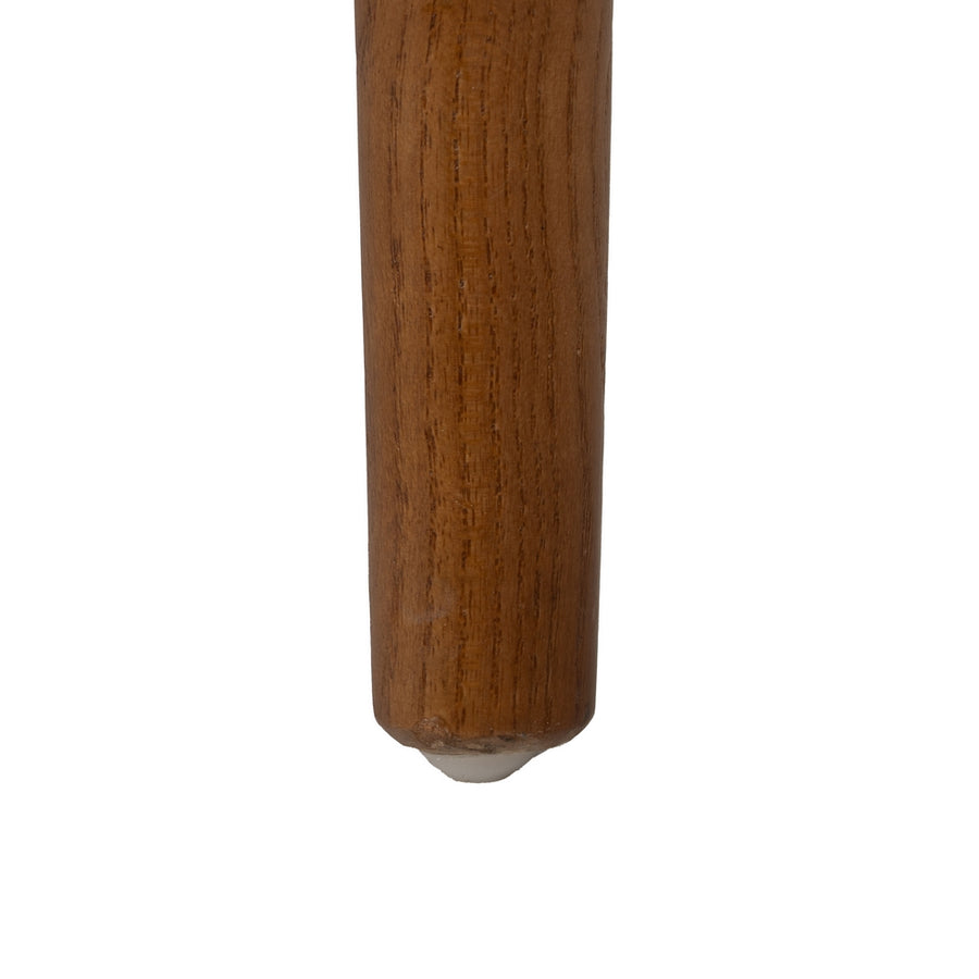SILLA MARRÓN-VERDE MADERA DE OLMO 47 X 46 X 71 CM